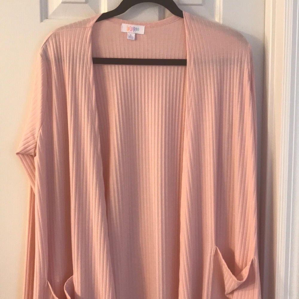 LuLaRoe Large Sarah. Ribbed. Never worn